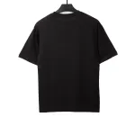 Dior hand-painted three-dimensional letter T-Shirts black