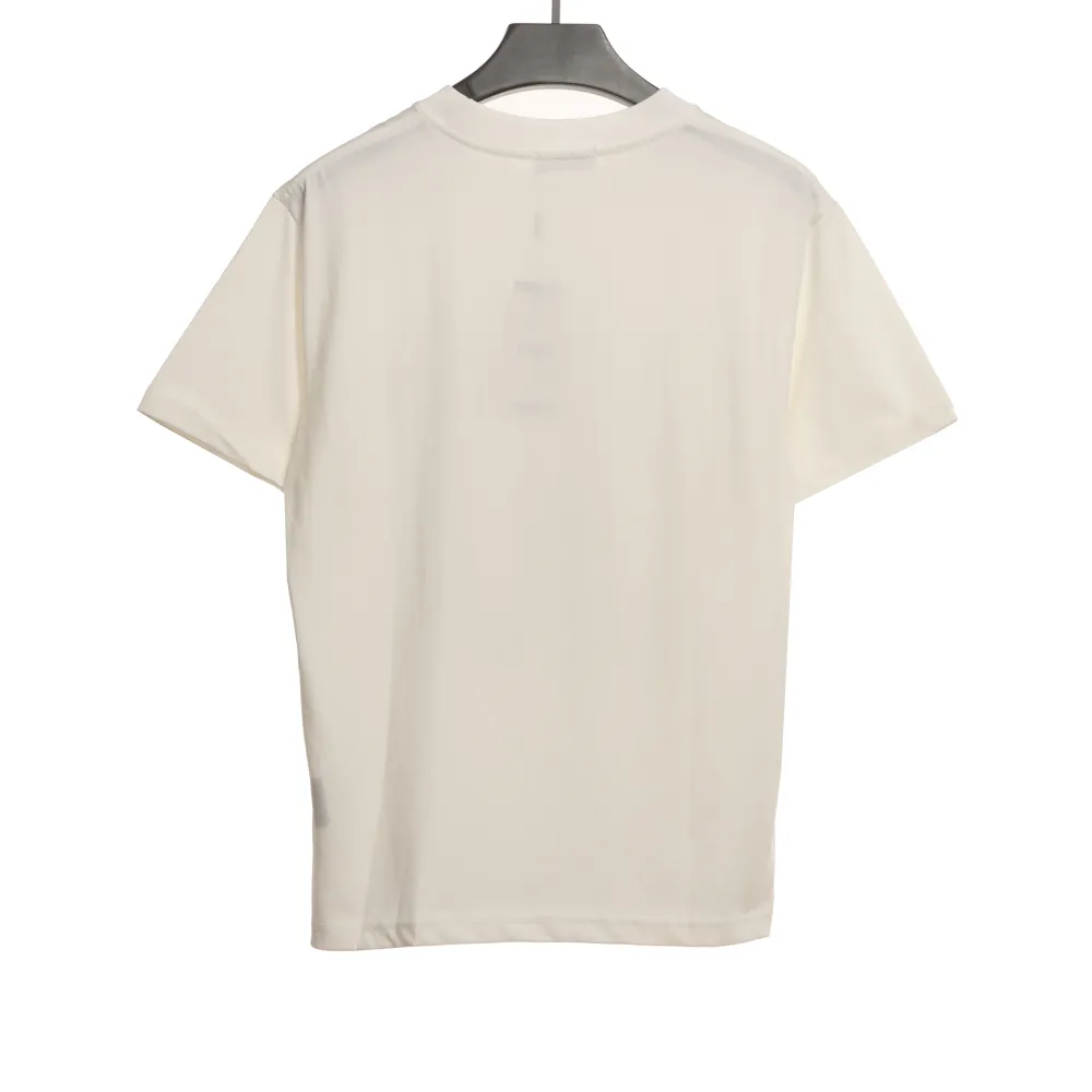 Dior Huang Zitao's same style destroyed signature logo T-Shirts 1