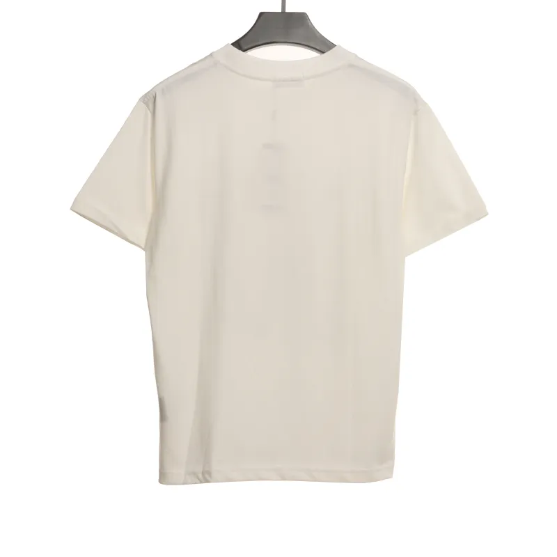 Dior Huang Zitao's same style destroyed signature logo T-Shirts 1