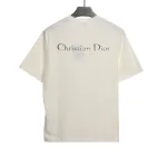 Dior Huang Zitao's same style destroyed signature logo T-Shirts 2