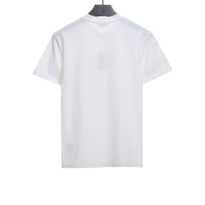  Dior large letter printed logo hand-painted T-Shirts 1 02