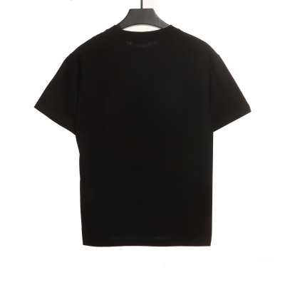  Dior large letter printed logo hand-painted T-Shirts 2 02