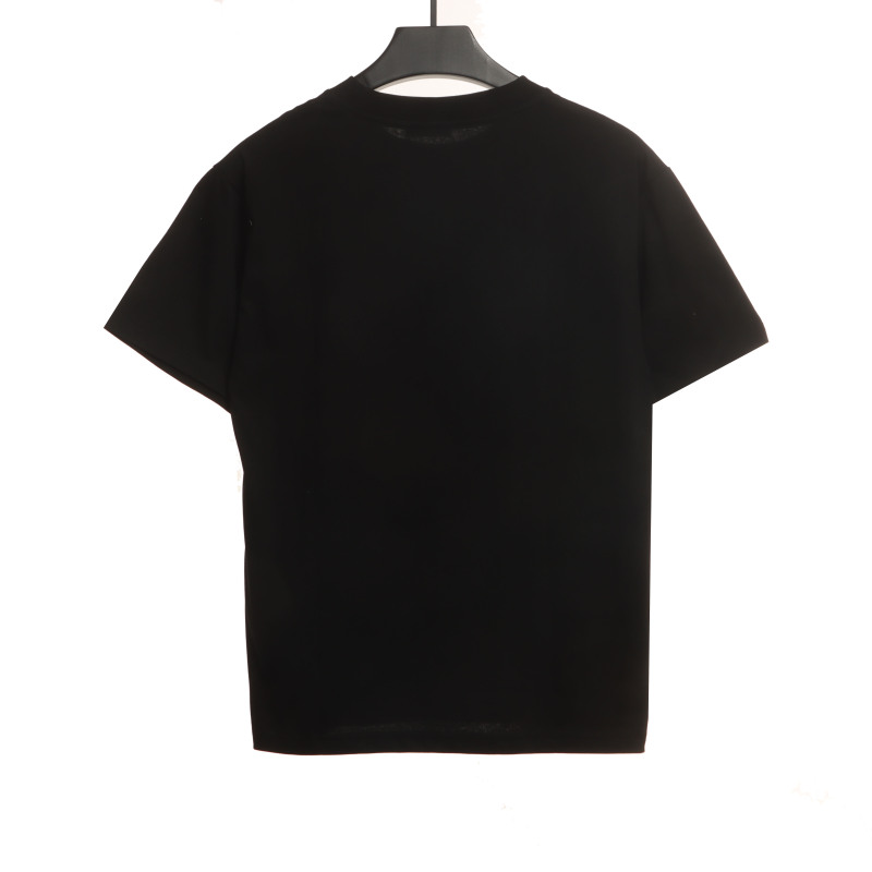 Dior large letter printed logo hand-painted T-Shirts 2