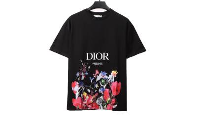 Dior letter ghosting T-Shirts White 01