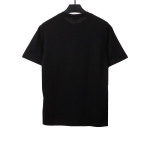 Dior letter gradient embroidery T-Shirts black