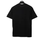 Dior letter gradient embroidery T-Shirts black