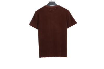 Dior letter graffiti print T-Shirts black 02