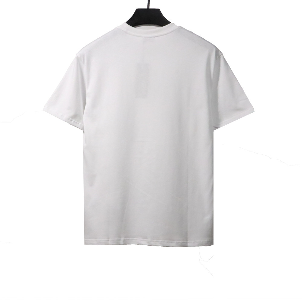 Dior letter graffiti print T-Shirts white