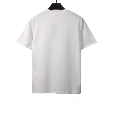Dior letter graffiti print T-Shirts white 02