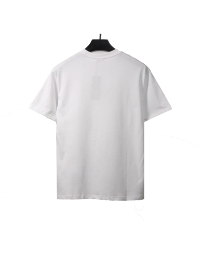 Dior letter graffiti print T-Shirts white 02