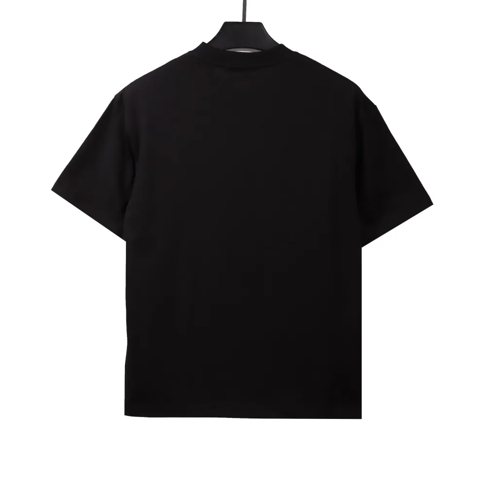Dior letter logo print T-Shirts shirt black