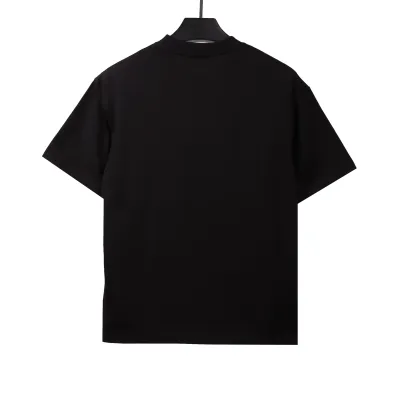 Dior letter logo print T-Shirts shirt black 02