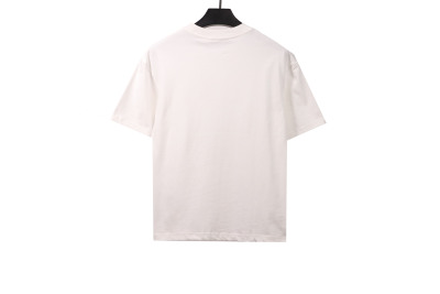 Dior letter logo print T-Shirts shirt white 02