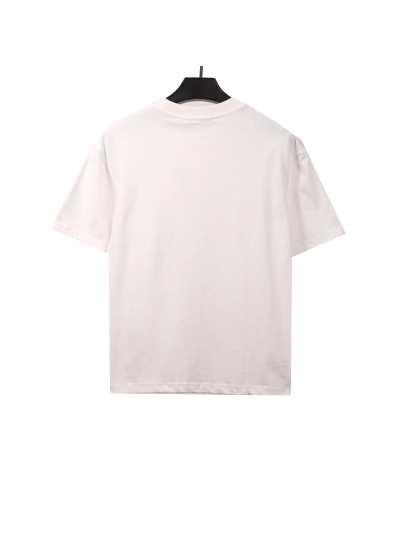 Dior letter logo print T-Shirts shirt white 02