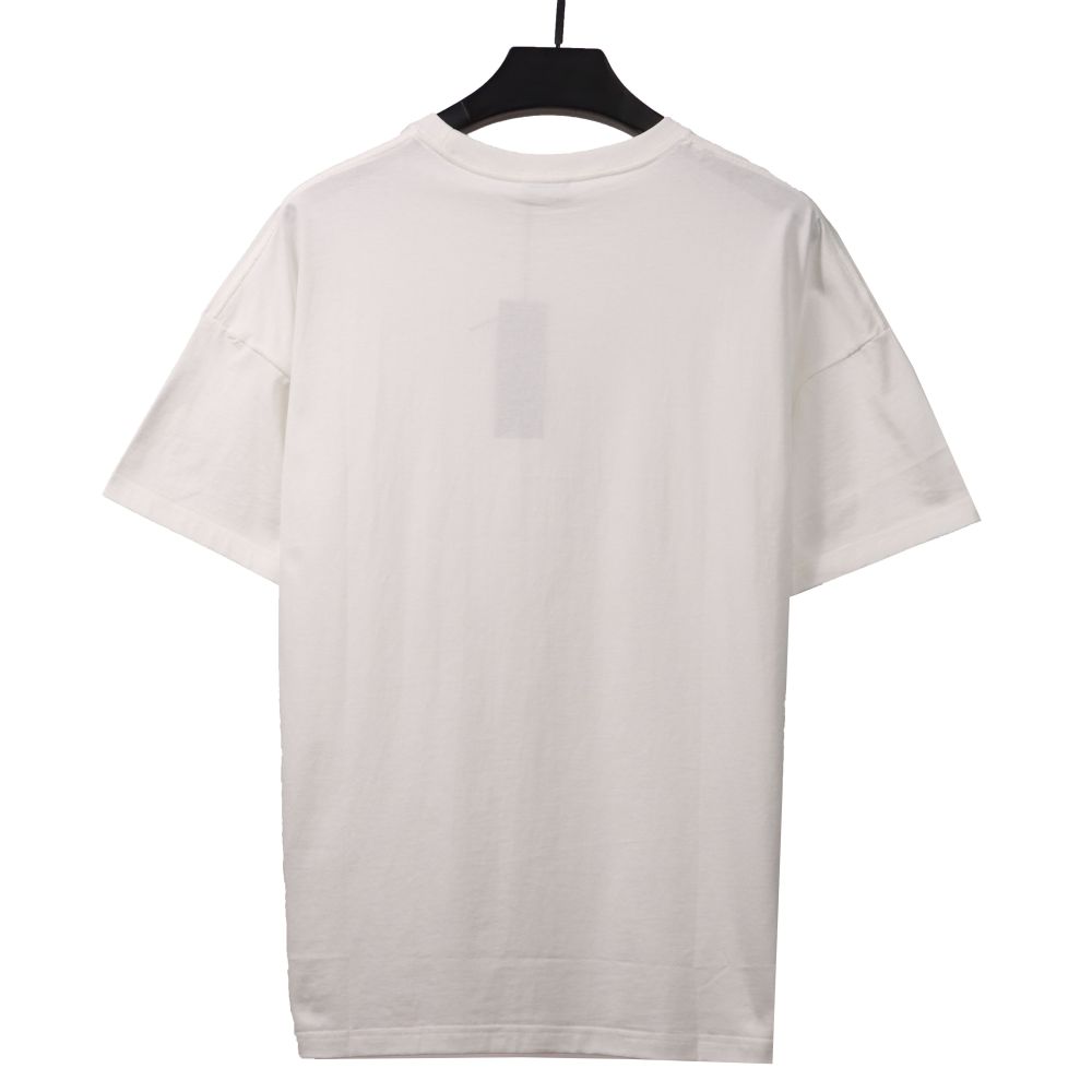 Dior plant and flower specimen print T-Shirts black