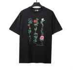 Dior plant and flower specimen print T-Shirts white