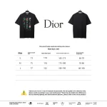 Dior plant and flower specimen print T-Shirts white