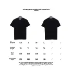 Dior rose pattern logo embroidered T-Shirts