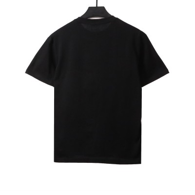 Dior small bee embroidery T-Shirts black 02