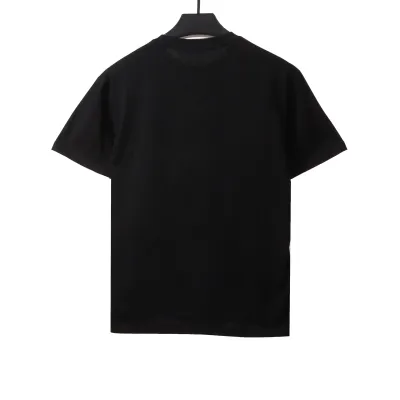 Dior small bee embroidery T-Shirts black 02