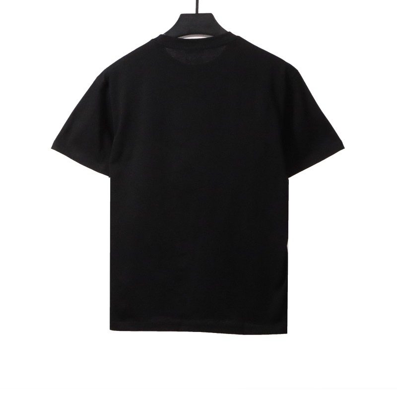 Dior small bee embroidery T-Shirts black