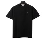 Dior small bee embroidery T-Shirts black