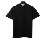 Dior small bee embroidery T-Shirts black