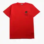 Dior small dinosaur pocket embroidered T-Shirts dark blue