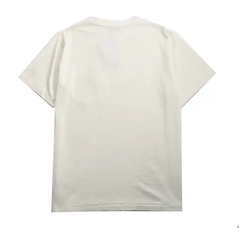 Dior small dinosaur pocket embroidered T-Shirts red