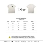Dior small dinosaur pocket embroidered T-Shirts red