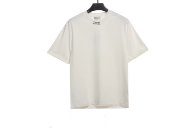 Dior small dinosaur pocket embroidered T-Shirts white 01