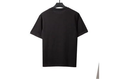 Dior striped letter embroidered T-Shirts 02