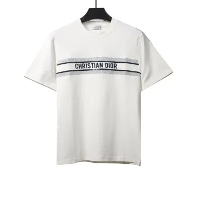 Dior three-dimensional CD printed T-Shirts 01