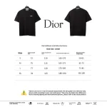 Dior toothbrush small letter T-Shirts black