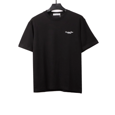 Dior toothbrush small letter T-Shirts black 01