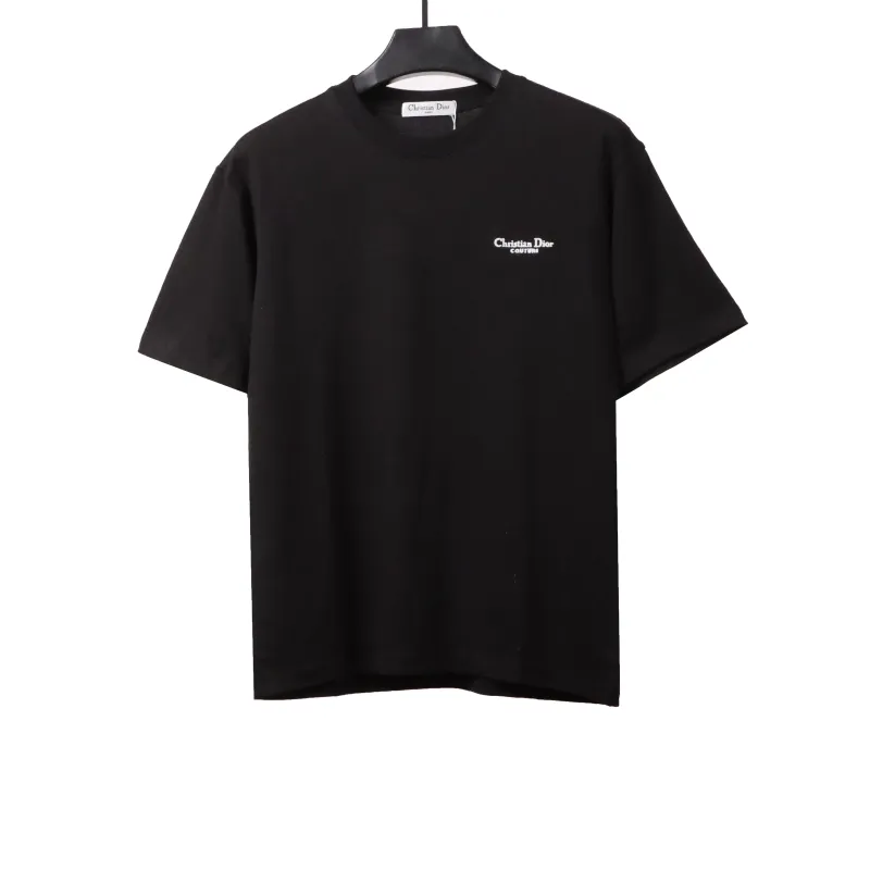 Dior toothbrush small letter T-Shirts black
