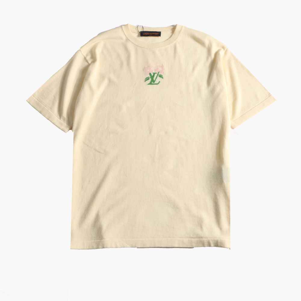 Louis Vuitton24ss America's Cup jacquard knitted T-Shirts