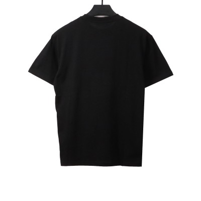  Louis Vuitton 1854 art letter star flower print T-Shirts black 02