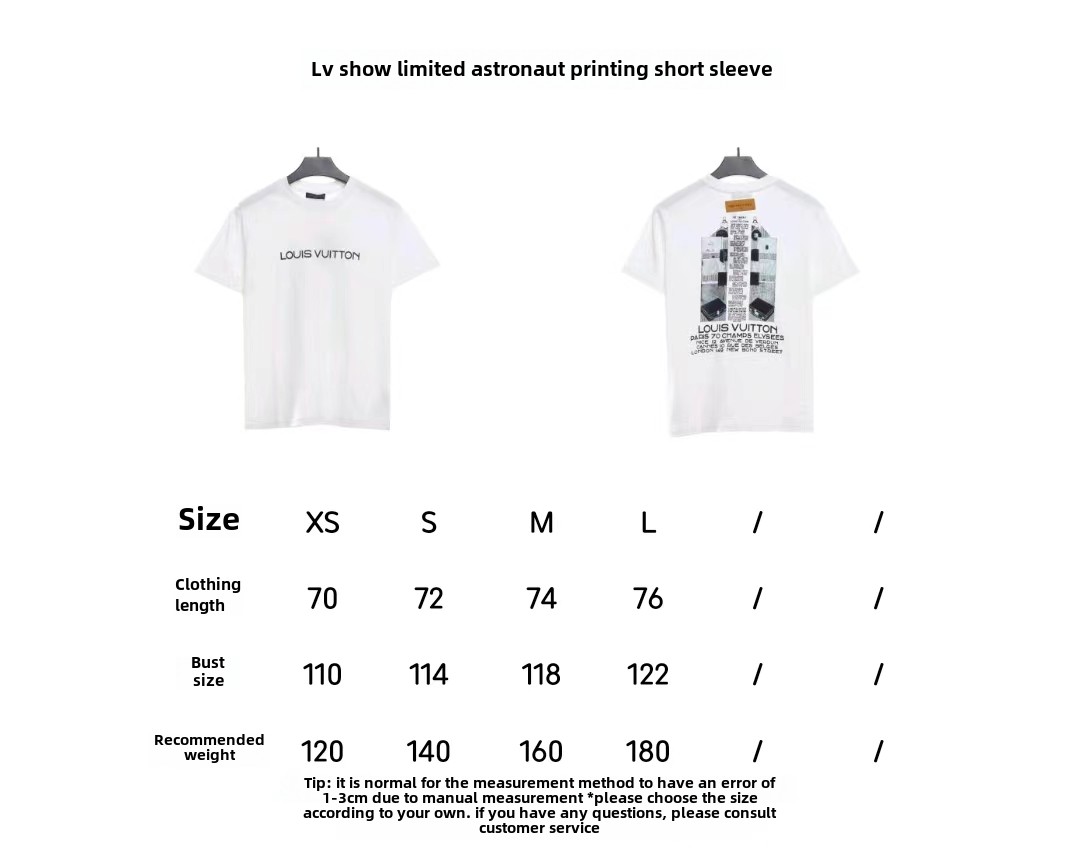 Louis Vuitton 24Fw small blue flower logo embroidered letter long sleeve