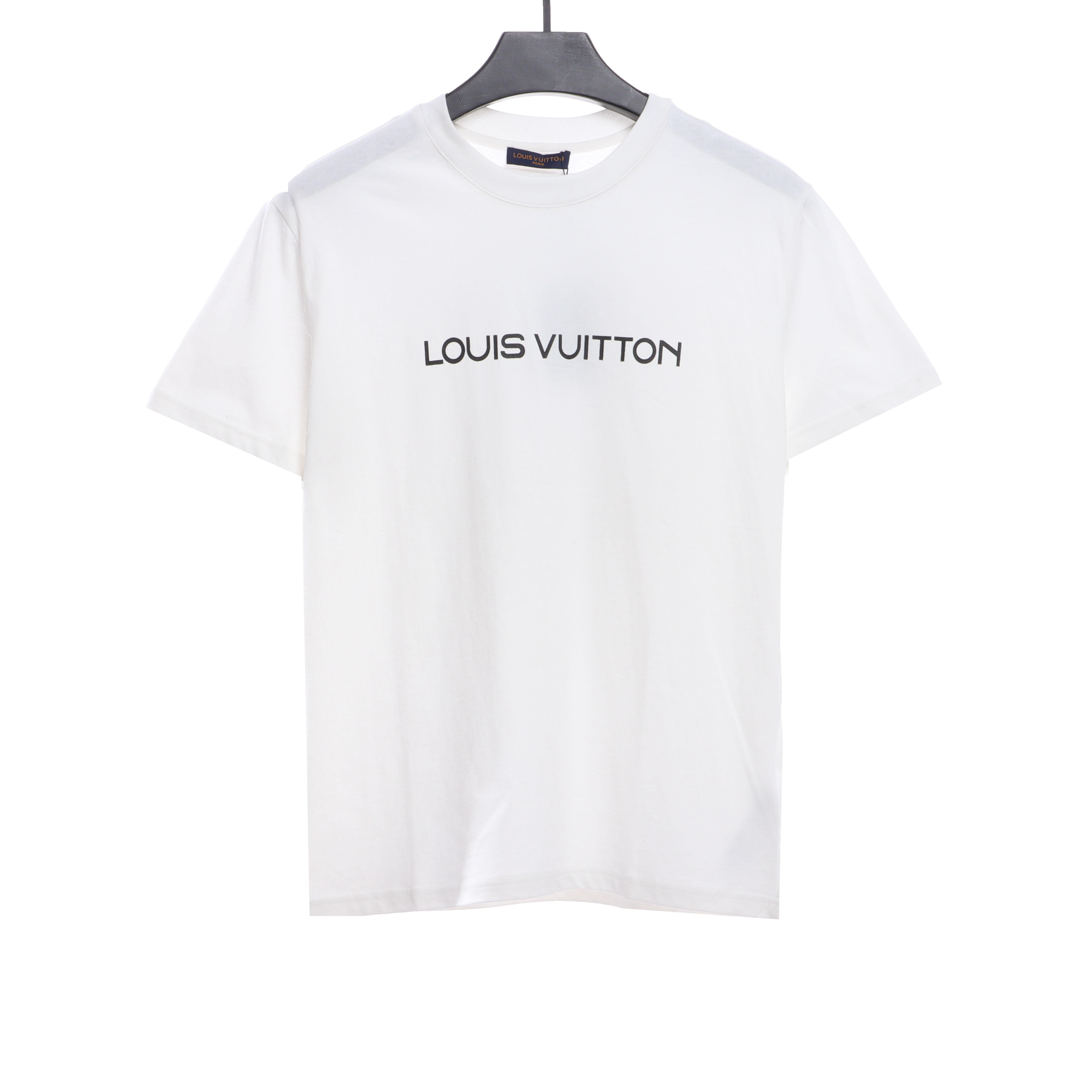 Louis Vuitton 24Fw small blue flower logo embroidered letter long sleeve