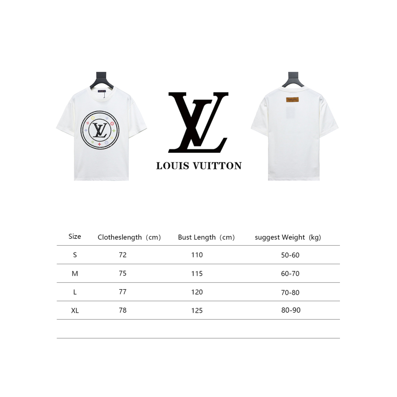 Louis Vuitton 24SS circle monogram T-Shirts 2