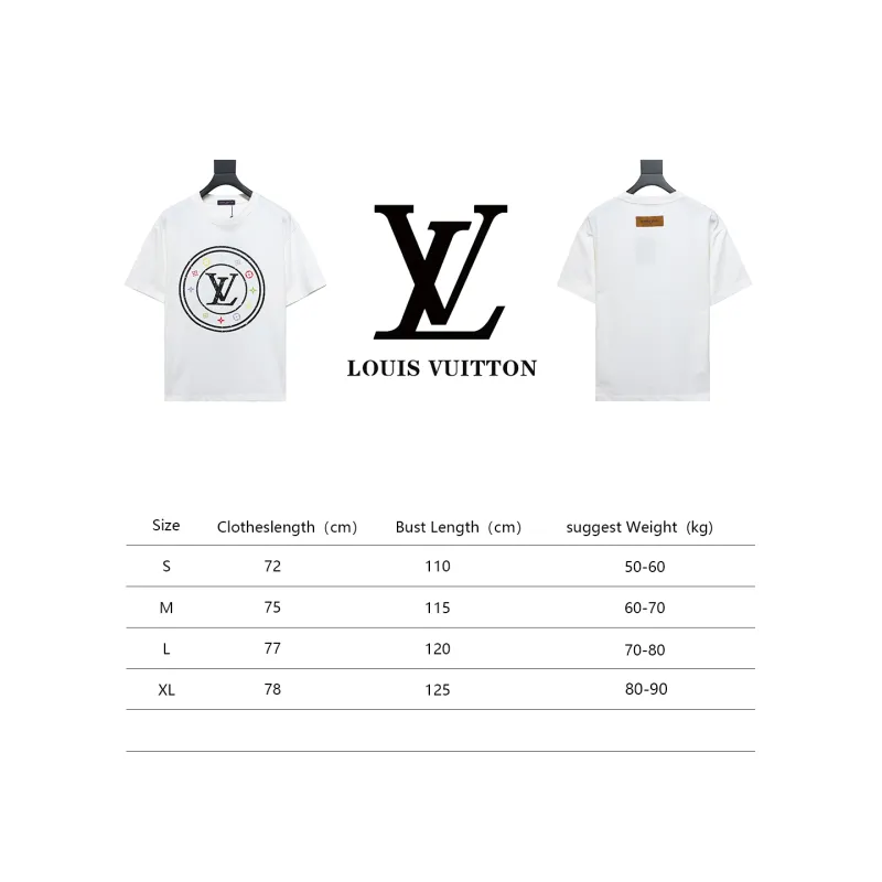 Louis Vuitton 24SS circle monogram T-Shirts 2