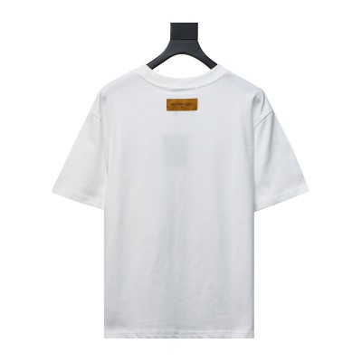 Louis Vuitton 24ss colorful polka dot heavy embroidered logo T-Shirts 2 02