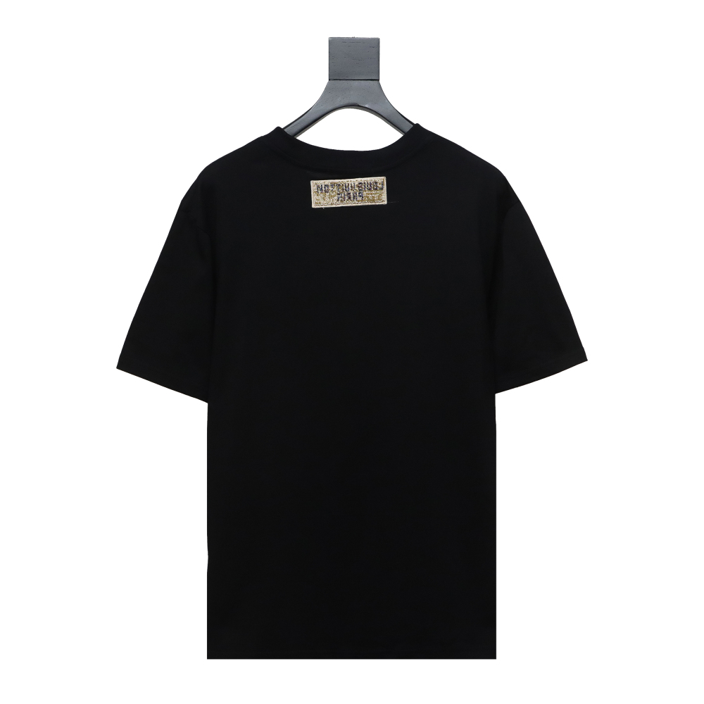 Louis Vuitton 24ss gradient letter beaded T-Shirts