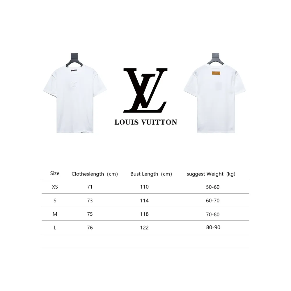  Louis Vuitton 24ss jacquard small label mulberry silk T-Shirts lining