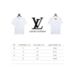  Louis Vuitton 24ss jacquard small label mulberry silk T-Shirts lining