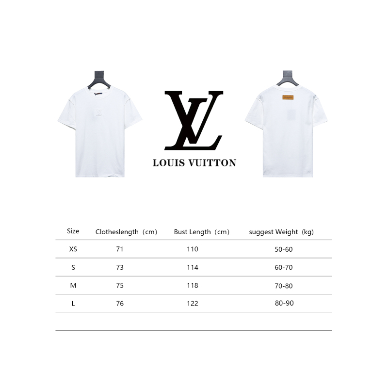  Louis Vuitton 24ss jacquard small label mulberry silk T-Shirts lining