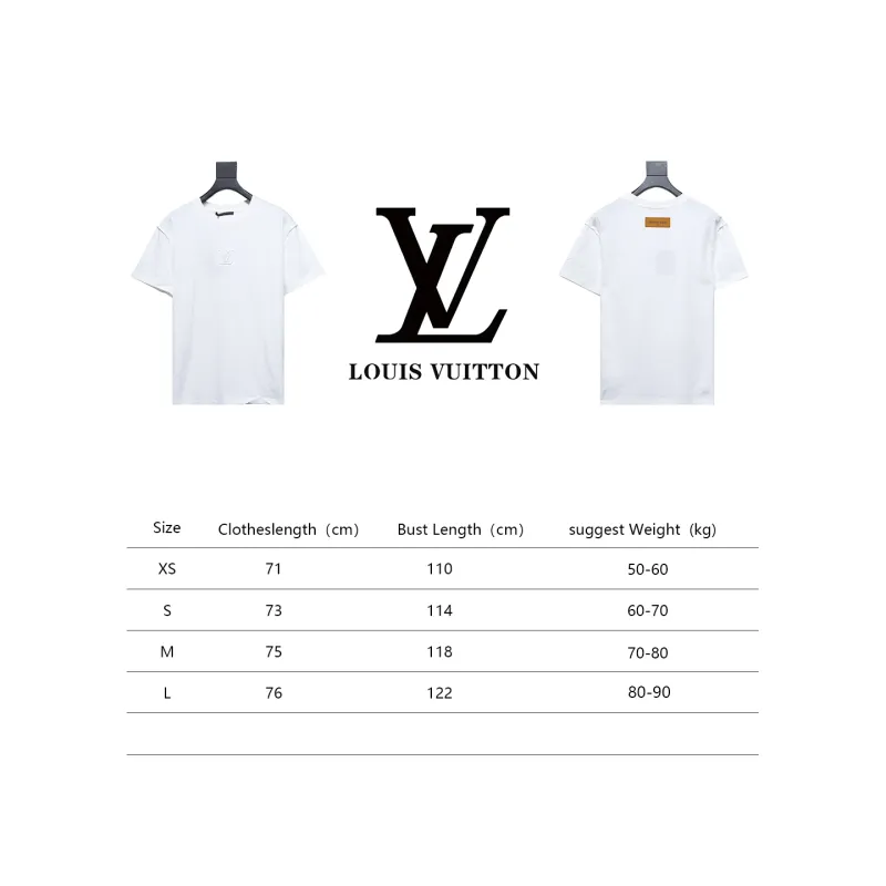  Louis Vuitton 24ss jacquard small label mulberry silk T-Shirts lining