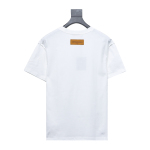  Louis Vuitton 24ss jacquard small label mulberry silk T-Shirts lining