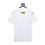  Louis Vuitton 24ss jacquard small label mulberry silk T-Shirts lining